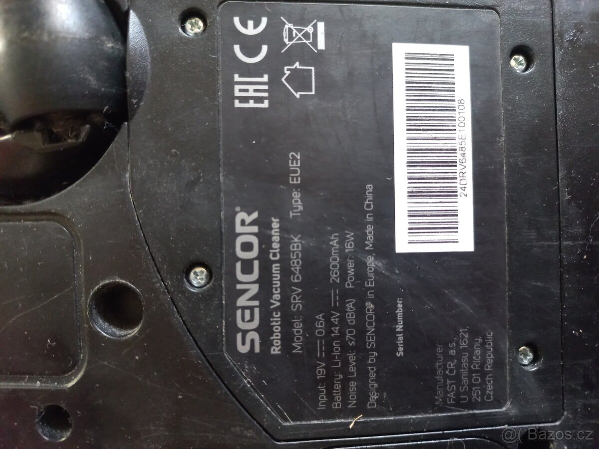 Robotický vysavač Sencor SRV 6485 BK - 2