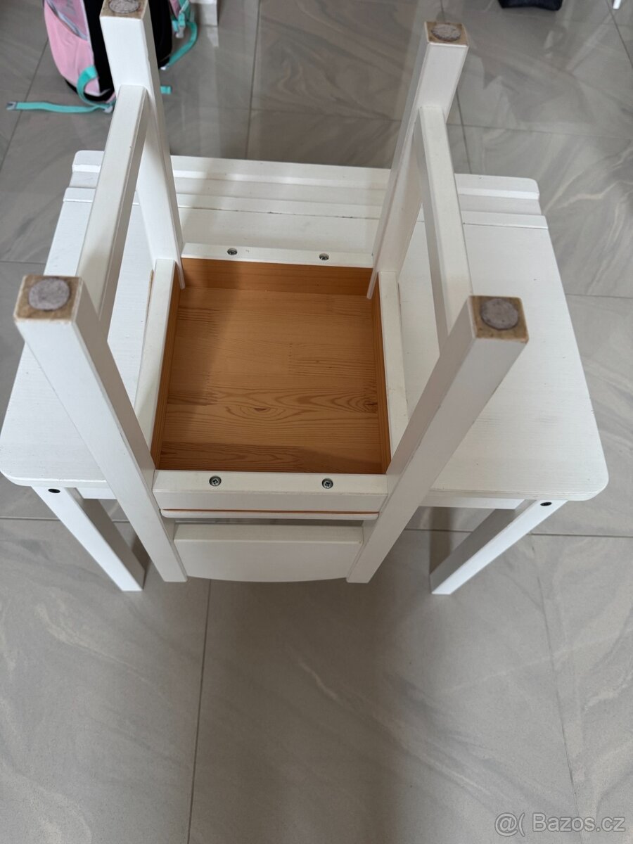 PRODÁM – dětský stolek + židlička IKEA SUNDVIK - 2