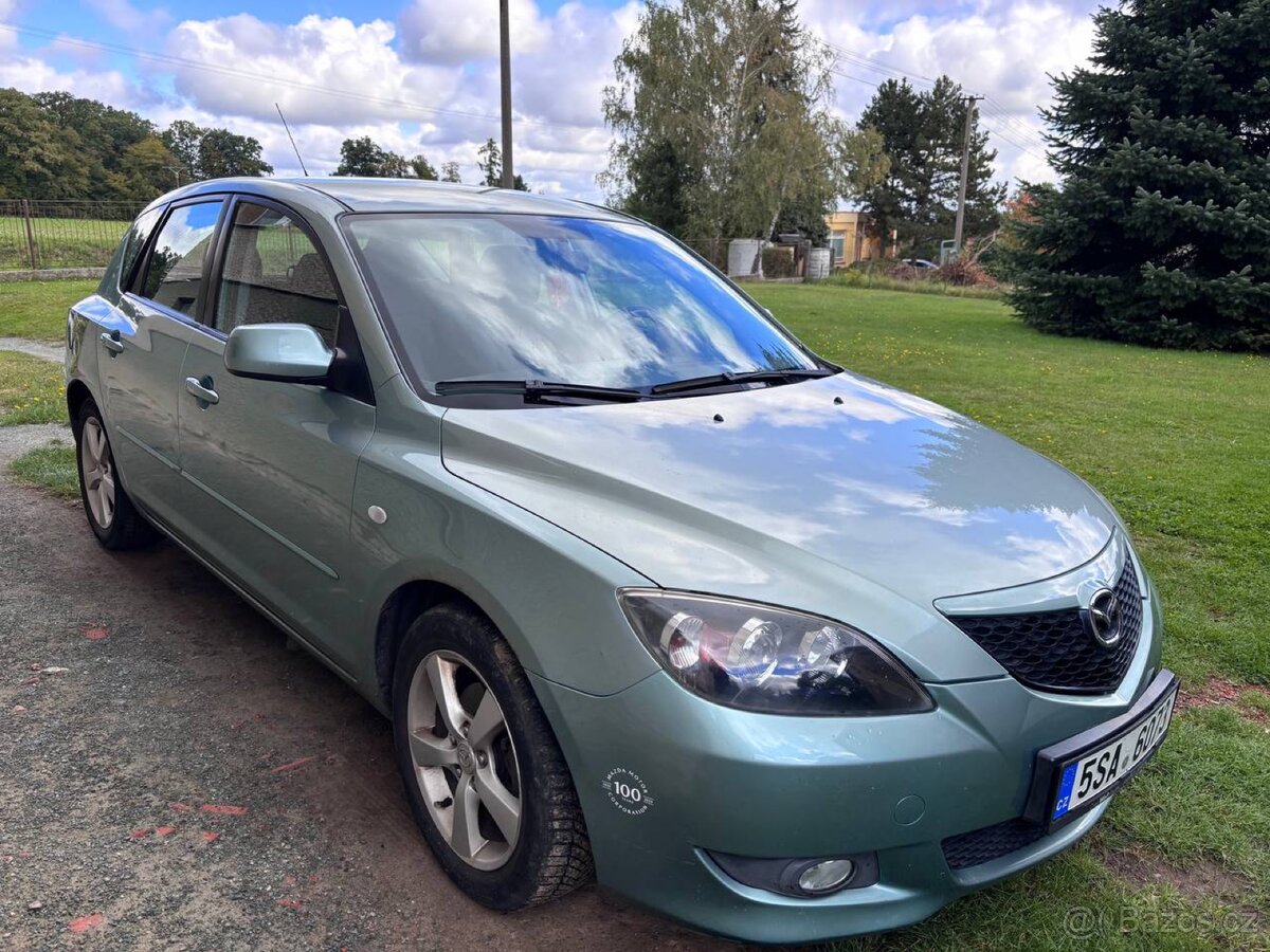 Mazda 3 BK 1.6 benzín, 2004 - 2