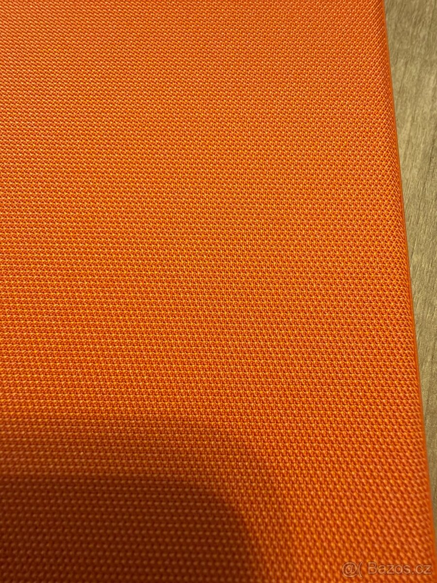 Kryt iPhone 17 Pro Max, textilní, oranžový - 2