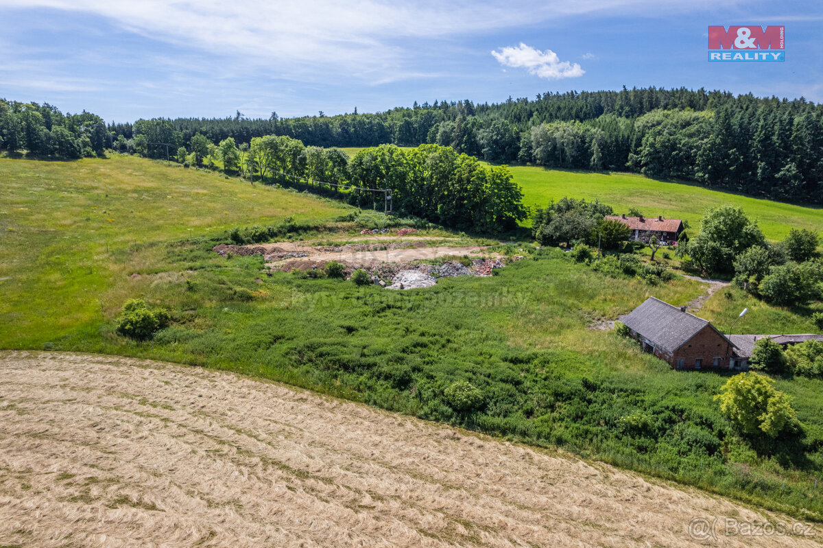 Prodej komerčního pozemku, 1369 m², Kosova Hora - 2