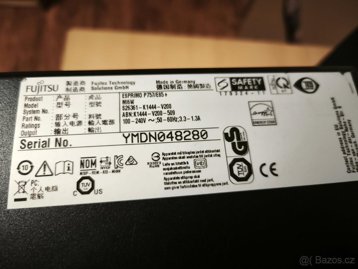 PC Fujitsu Esprimo 757/E85+ - 2