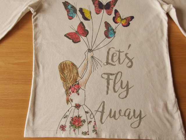 Tričko / triko dlouhý rukáv zn. F&F v. 140-146 - 2