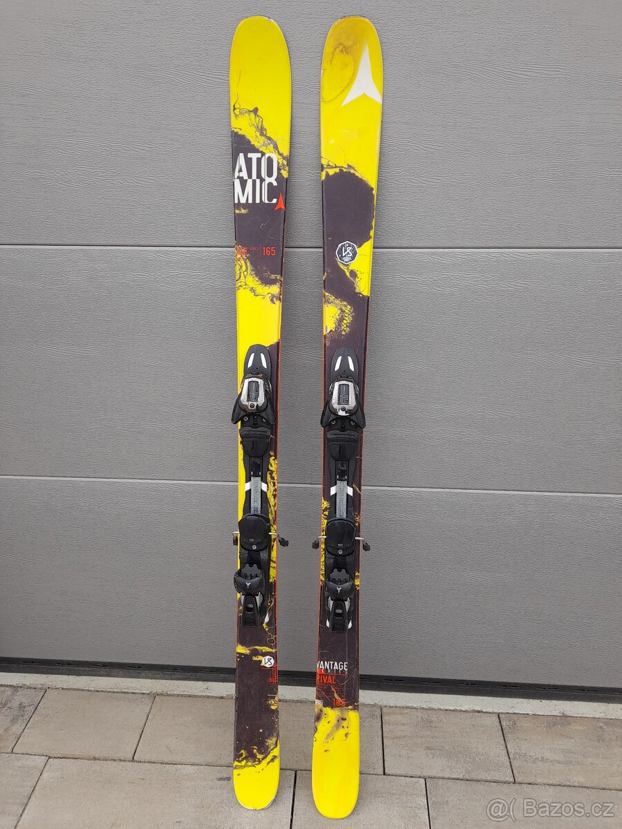 Lyže atomic rival 165 cm - 2