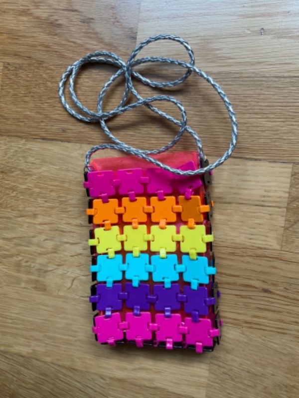 Kabelka duha batoh stříbrný kočka jelen - 2