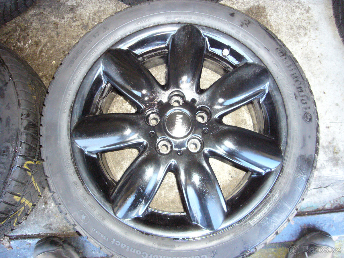 ZIMNÍ ALU KOLA MINI COOPER-BMW 17" 5x112 7" et-47, - 2
