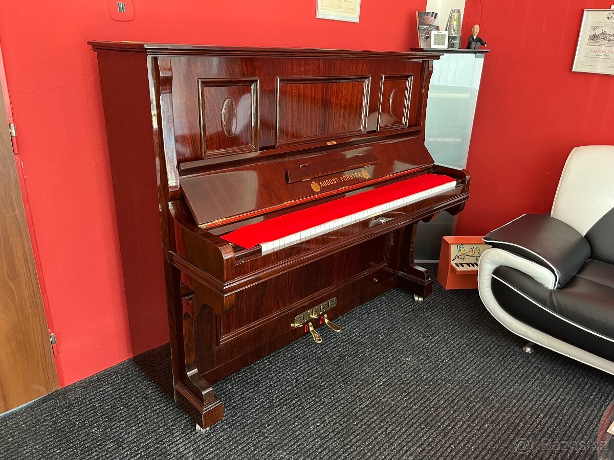 Německé pianino August Forster po odborné renovaci - 2