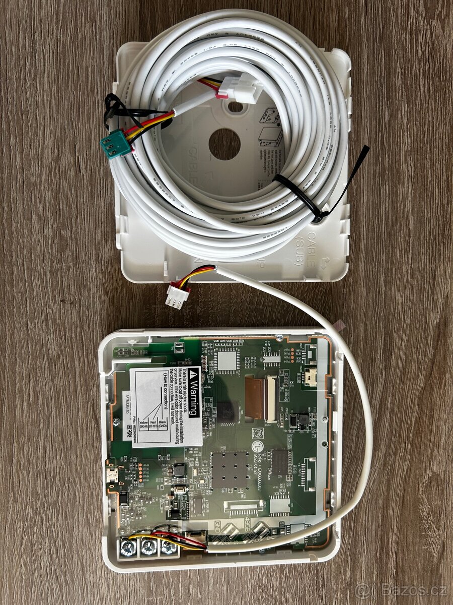 LG PREMTB101 dotykový drátový ovladač klimatizace bílý - 2