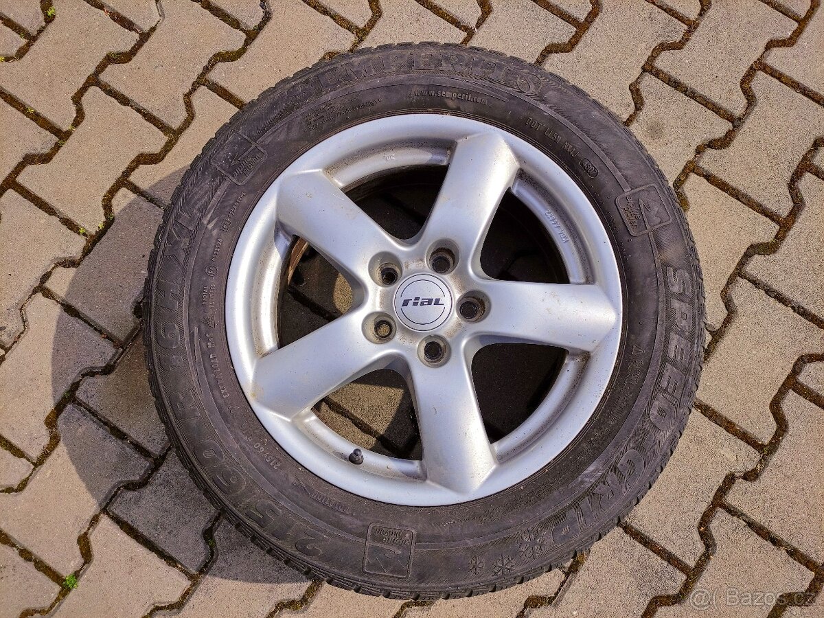ALU LITÁ KOLA 16" RIAL GERMANY FORD 5 x108mm - 2