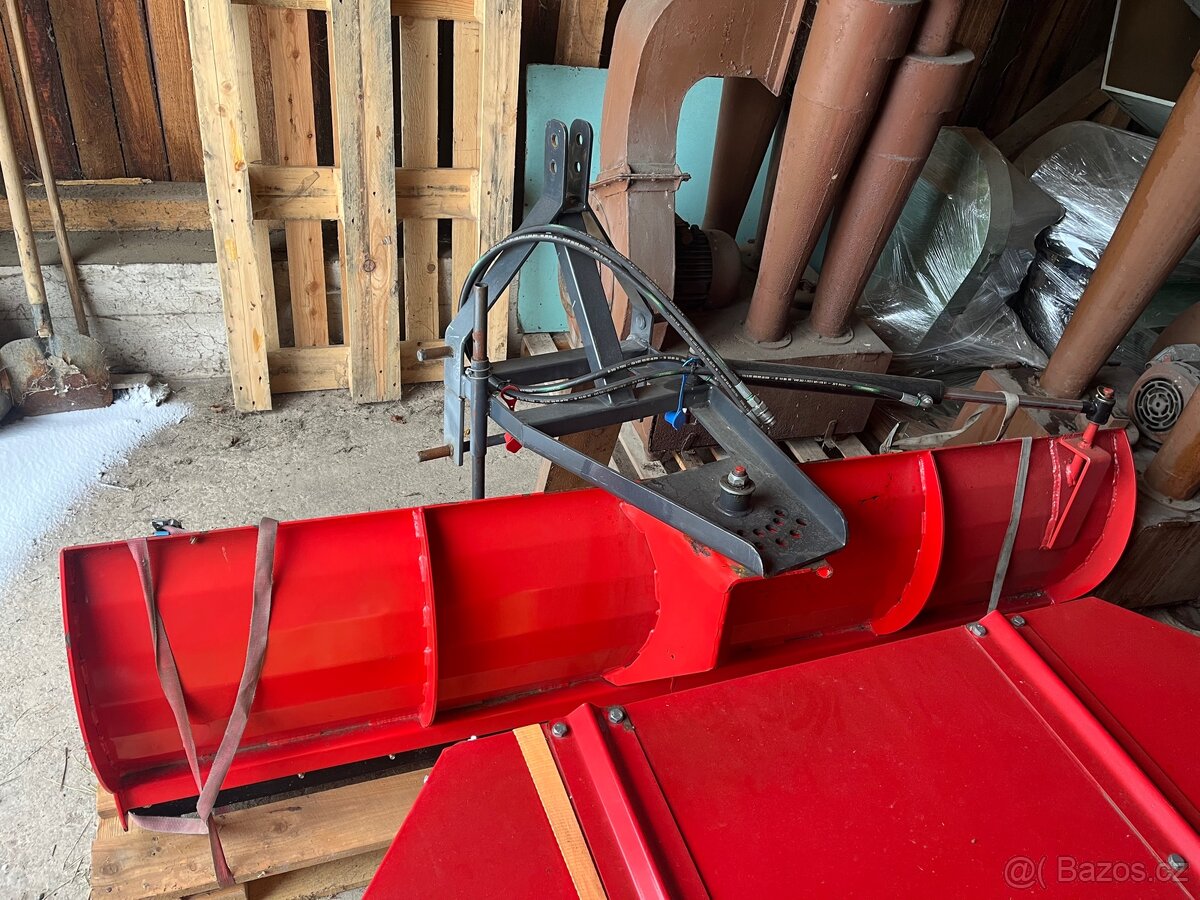 Pluh na sníh za malotraktor - 2