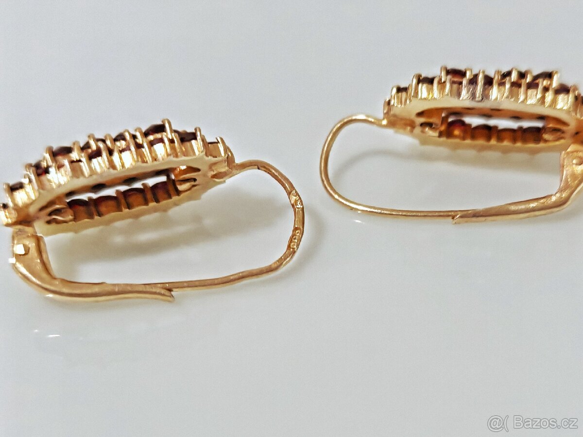 Šperky s českými granáty - 2