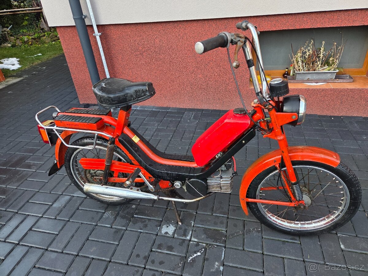 Babetta 210 s kartičkou, červená 4. - 2