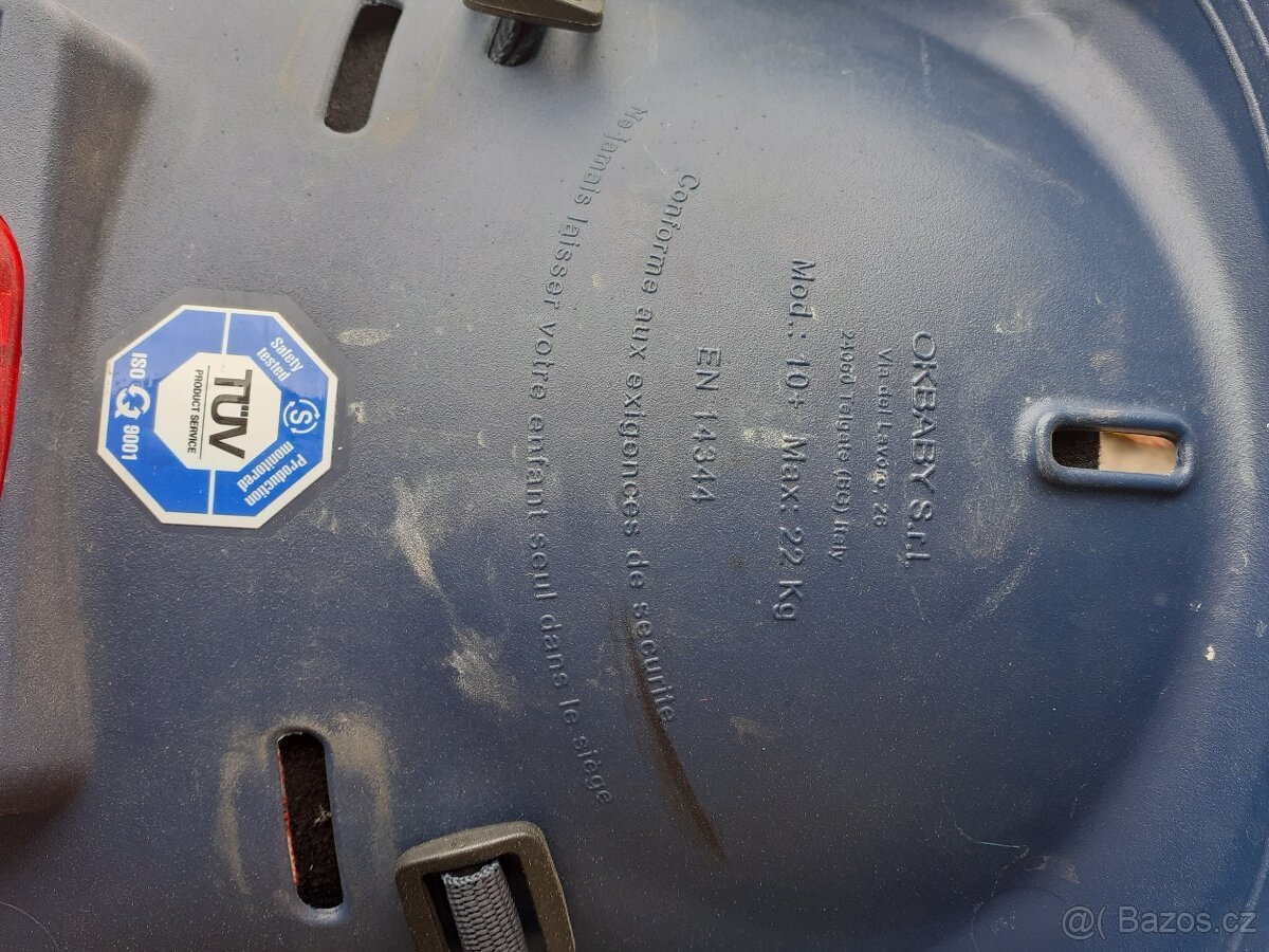 Dětská cyklosedačka do 22kg, rychloupínací - 2