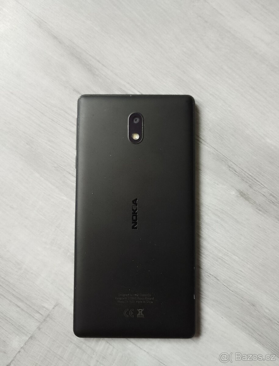 Nokia 3, 2017, TA-1020, černá - 2