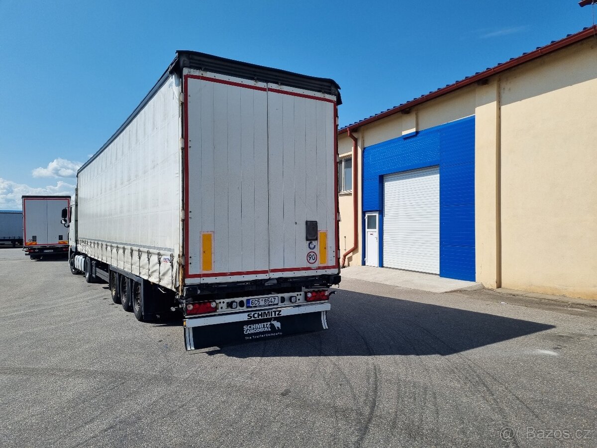 Plachtový návěs SCHMITZ CARGOBULL LowDeck, MEGA, r.v.2015 - 2