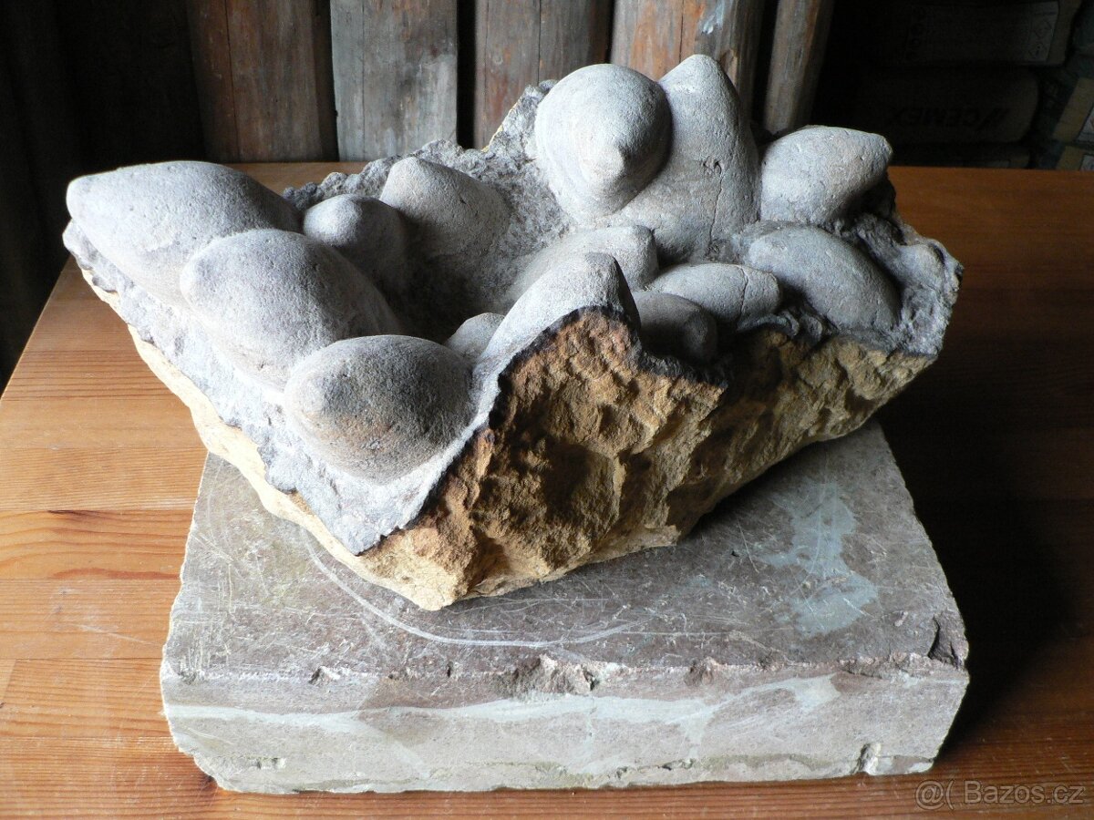 Socha - kamenné švestky - 2