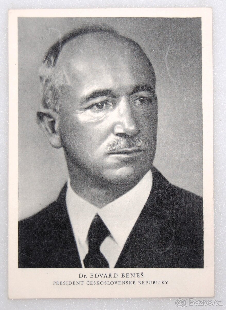 Pohlednice E.Beneše - 2