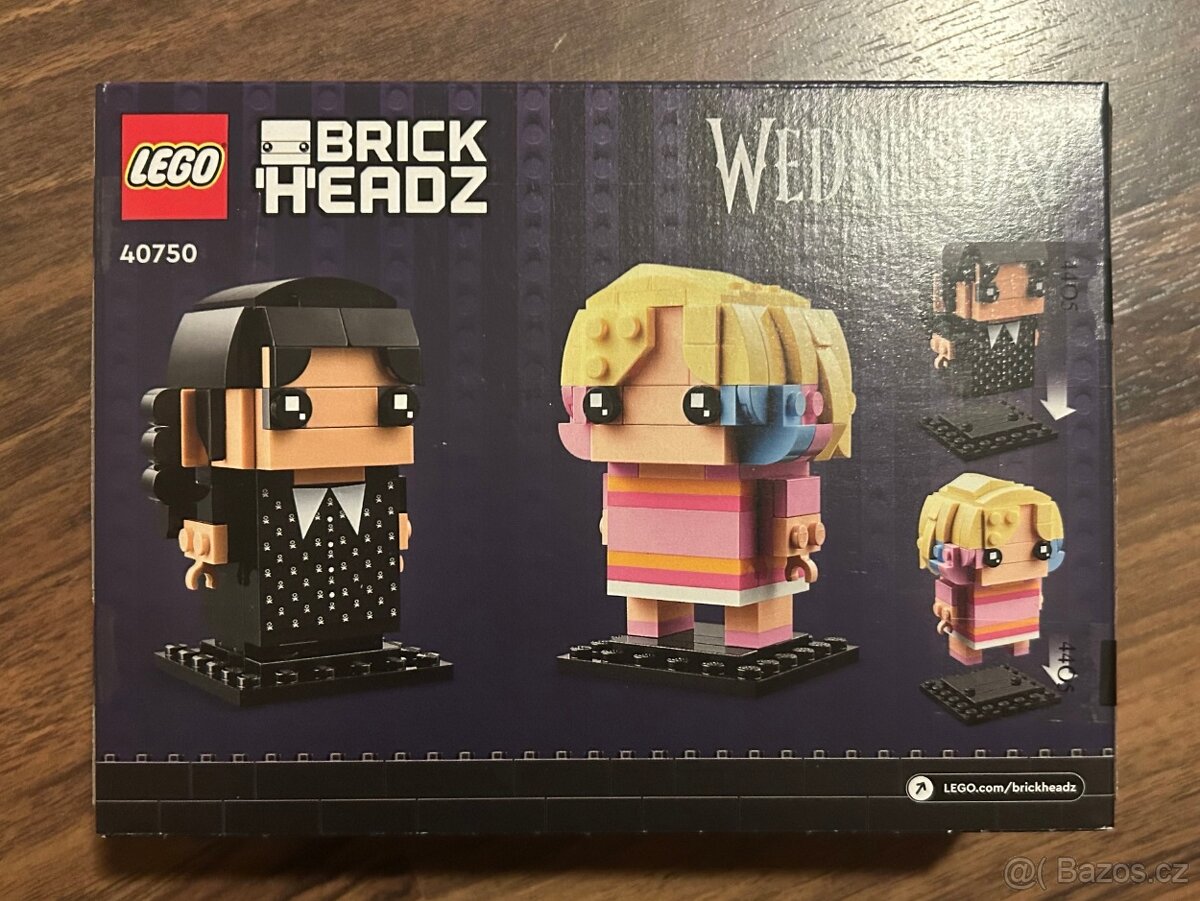 LEGO 40750 Wednesday a Enid Brickheadz - 2
