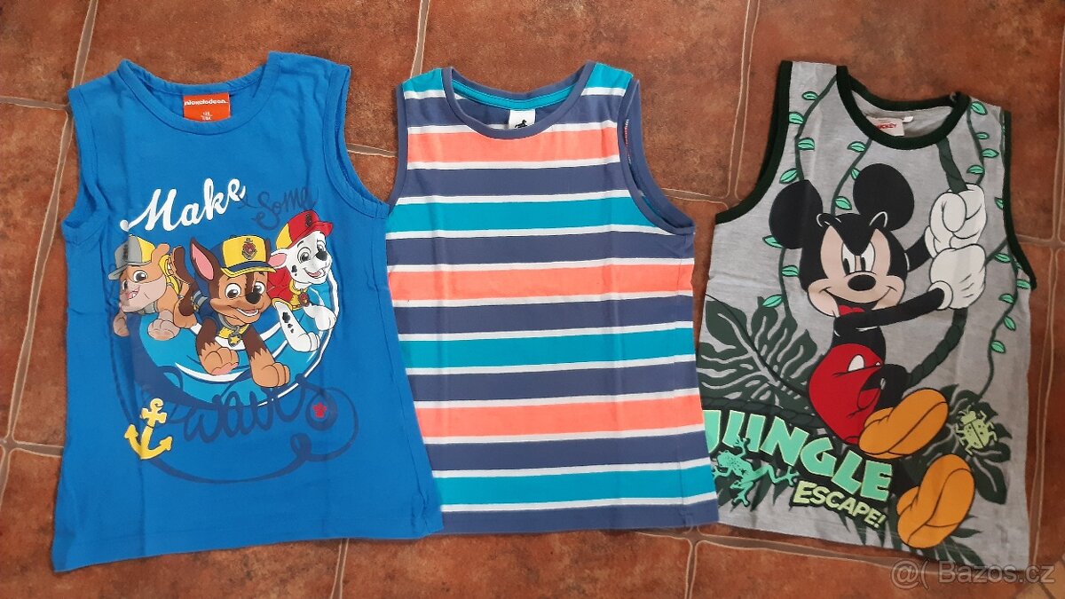 Sada oblečení vel. 122/138 - 2