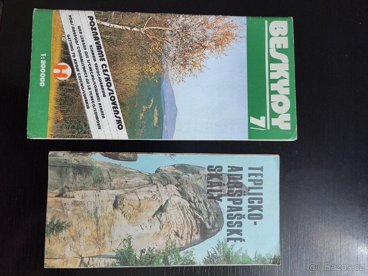 Staré turistické mapy - 2