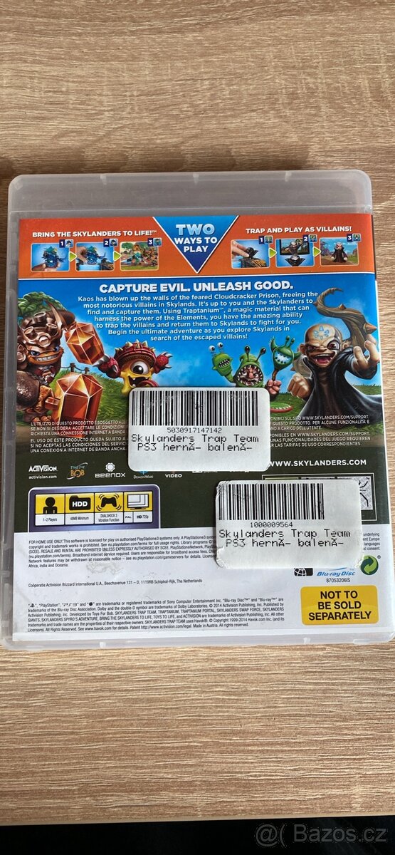 Hra na ps3 skylanders trap team - 2