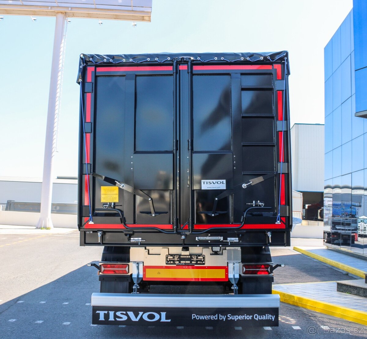 Sklápěcí návěs - Tisvol CERES 52m3 (5700kg)