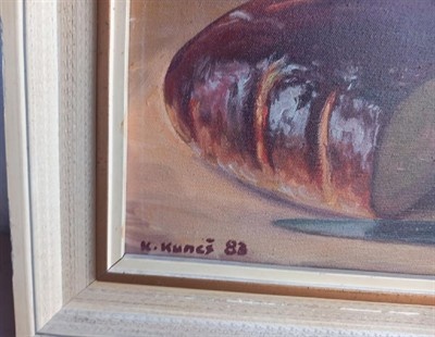 Obraz na chalupu, Zátiší s chlebem, Karel Kuneš - 2