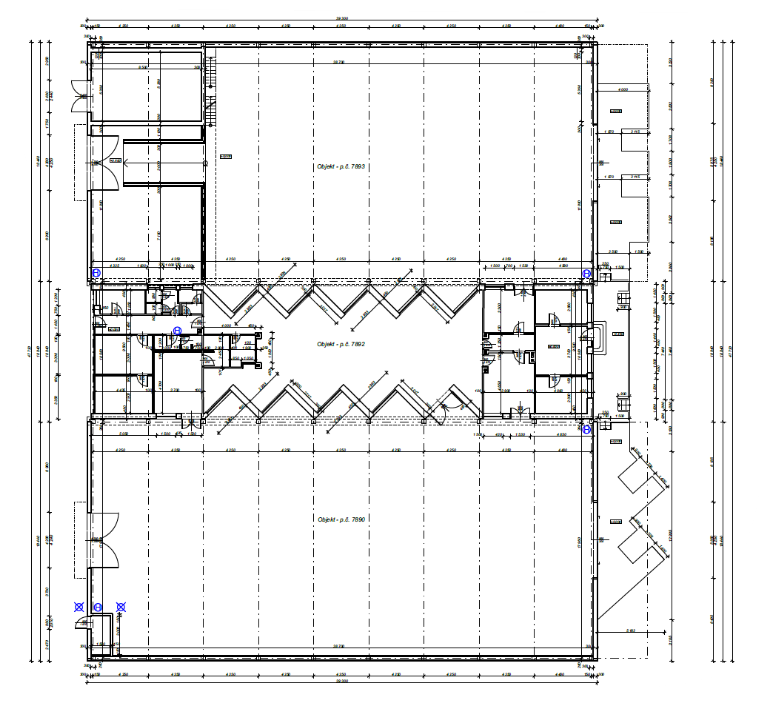 Překreslení výkresů do digitální podoby PDF, DWG, PLN - 2