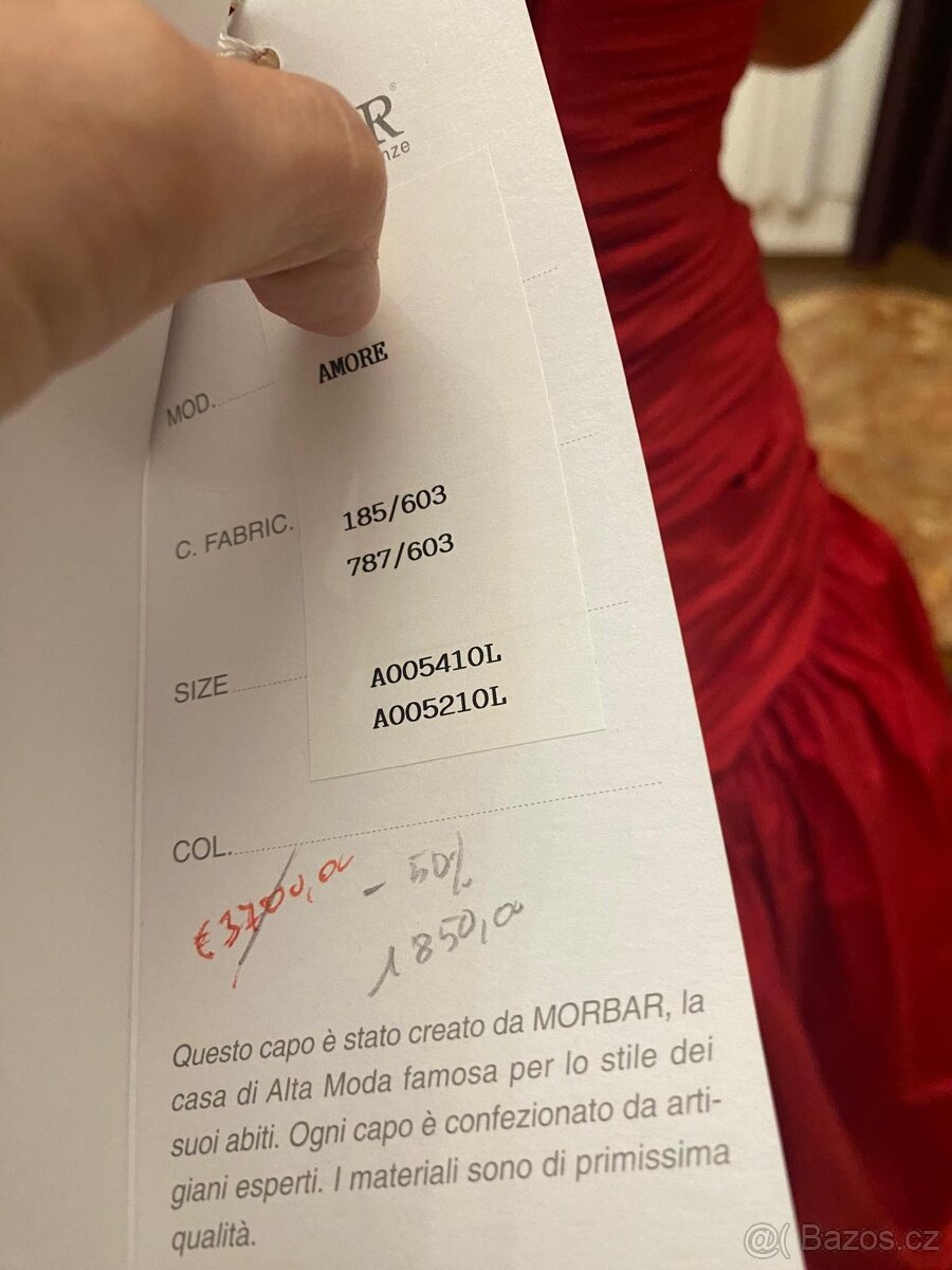 Nové plesové společenské slavnostní svatební hedvábné šaty - 2