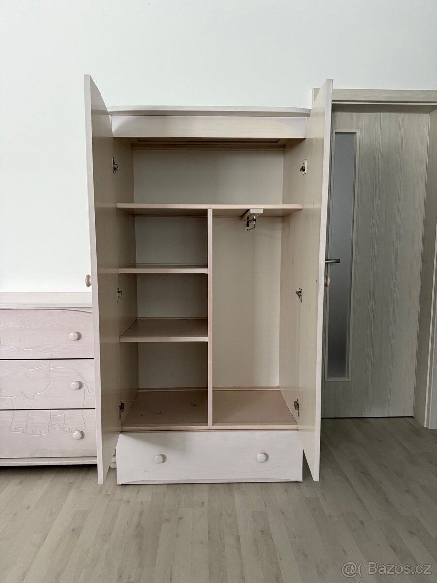 Dětská skříň a komoda Puppolina - 2