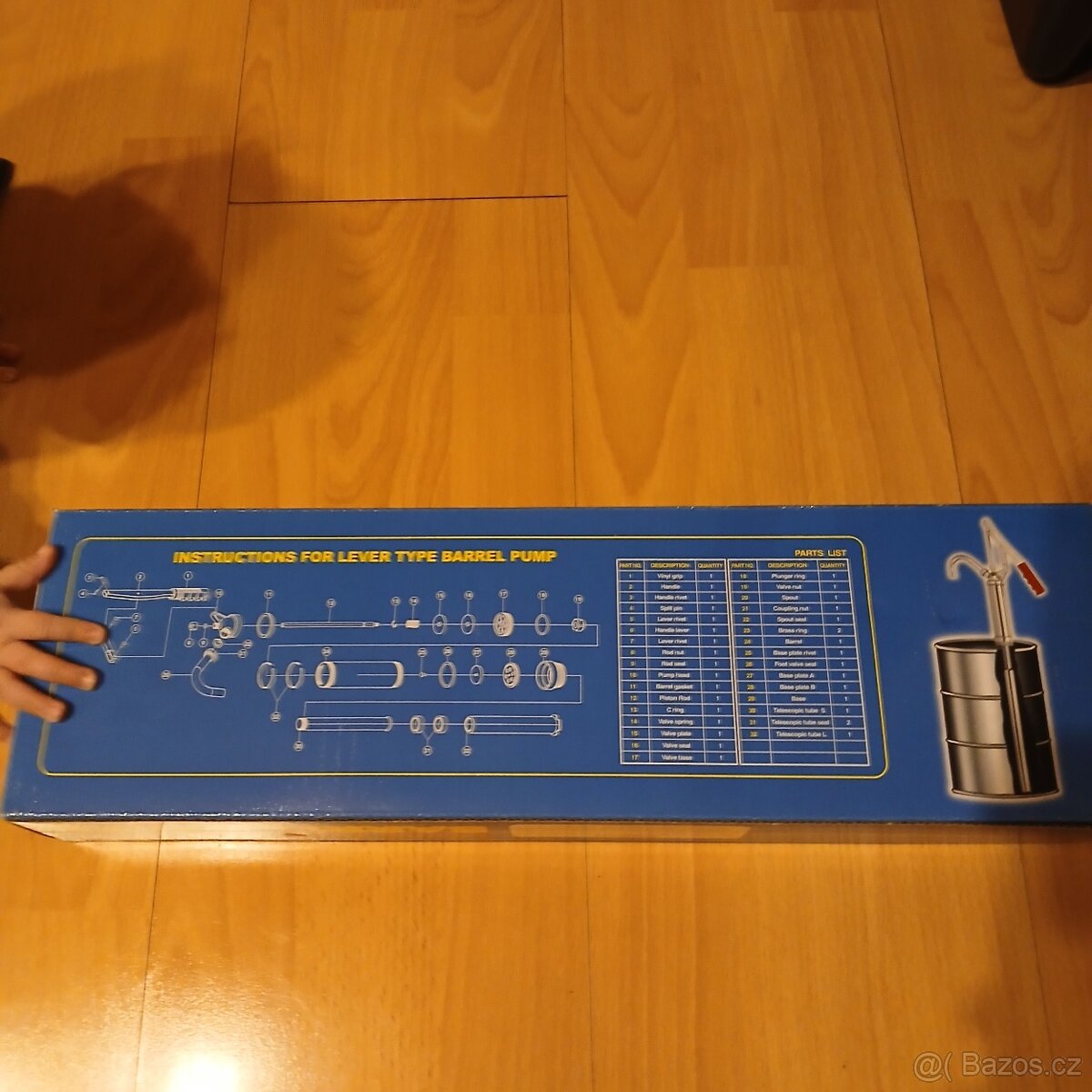 ruční pumpa provozních kapalin - 2