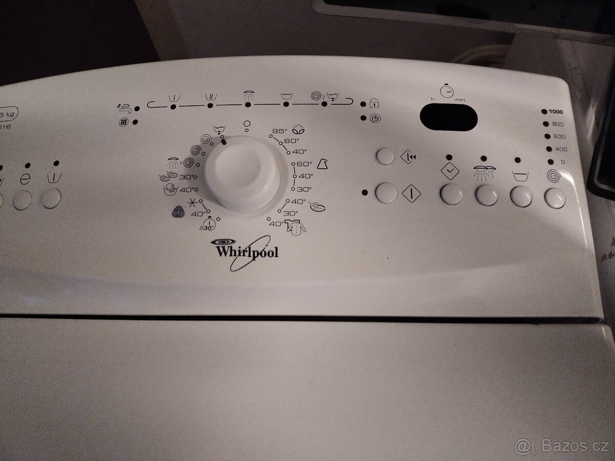 Prodám plně funkční dig.pračku zn.WHIRLPOOL-5 kg-A+++DOVEZU- - 2