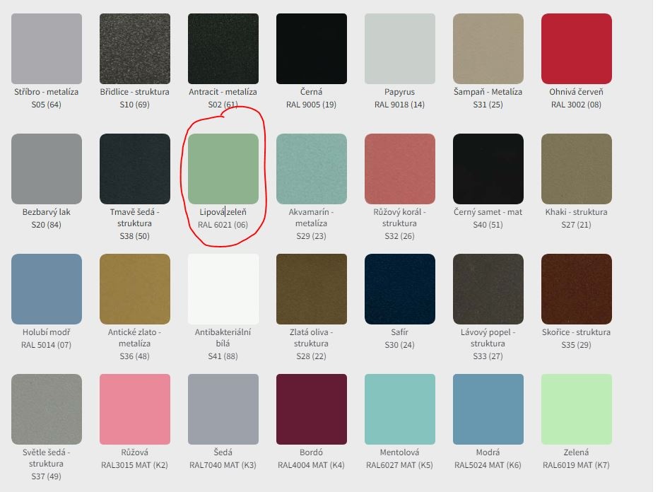 Nový radiátor Isan Akros s háčky - RAL6021 lipová zeleň - 2