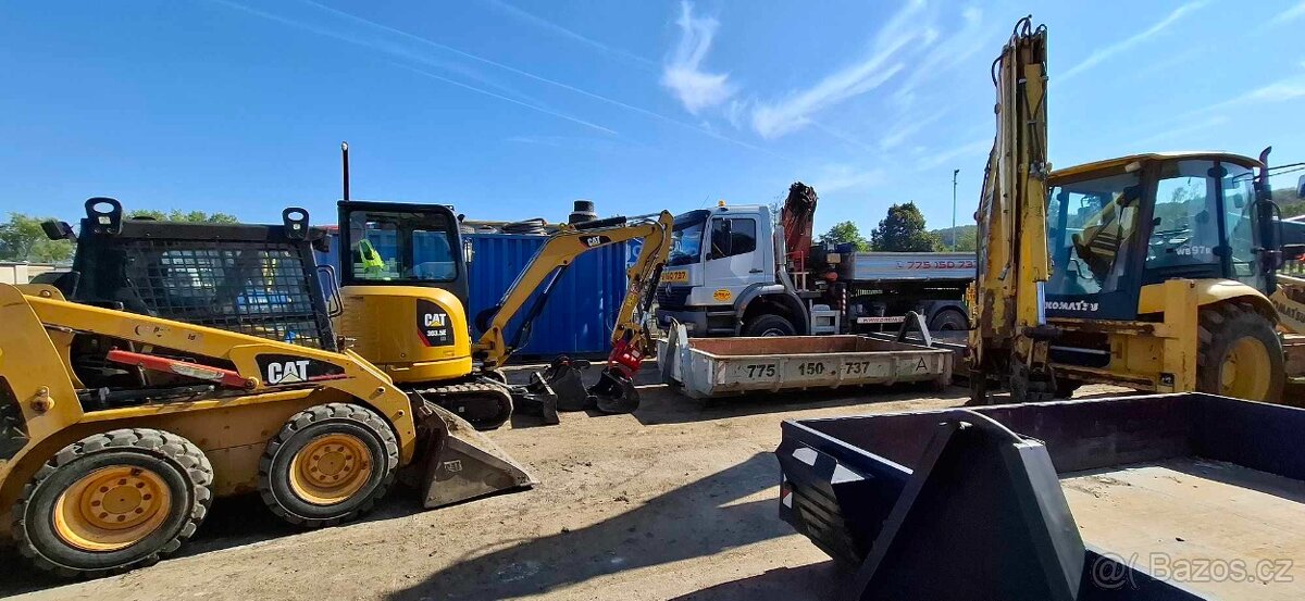 Zemní práce ,autodoprava, kontejnery, hydraulická ruka. - 2