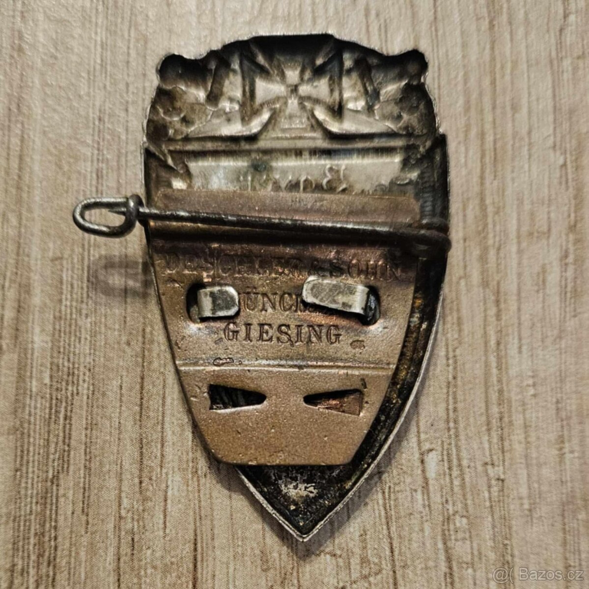 STAROŽITNÝ PRUSKÝ ODZNAK - ŽELEZNÝ KŘÍŽ - 2