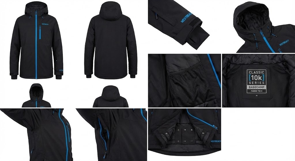 Lyžařská/snb bunda WESTBEACH 10k/10k - vel.XL - 2