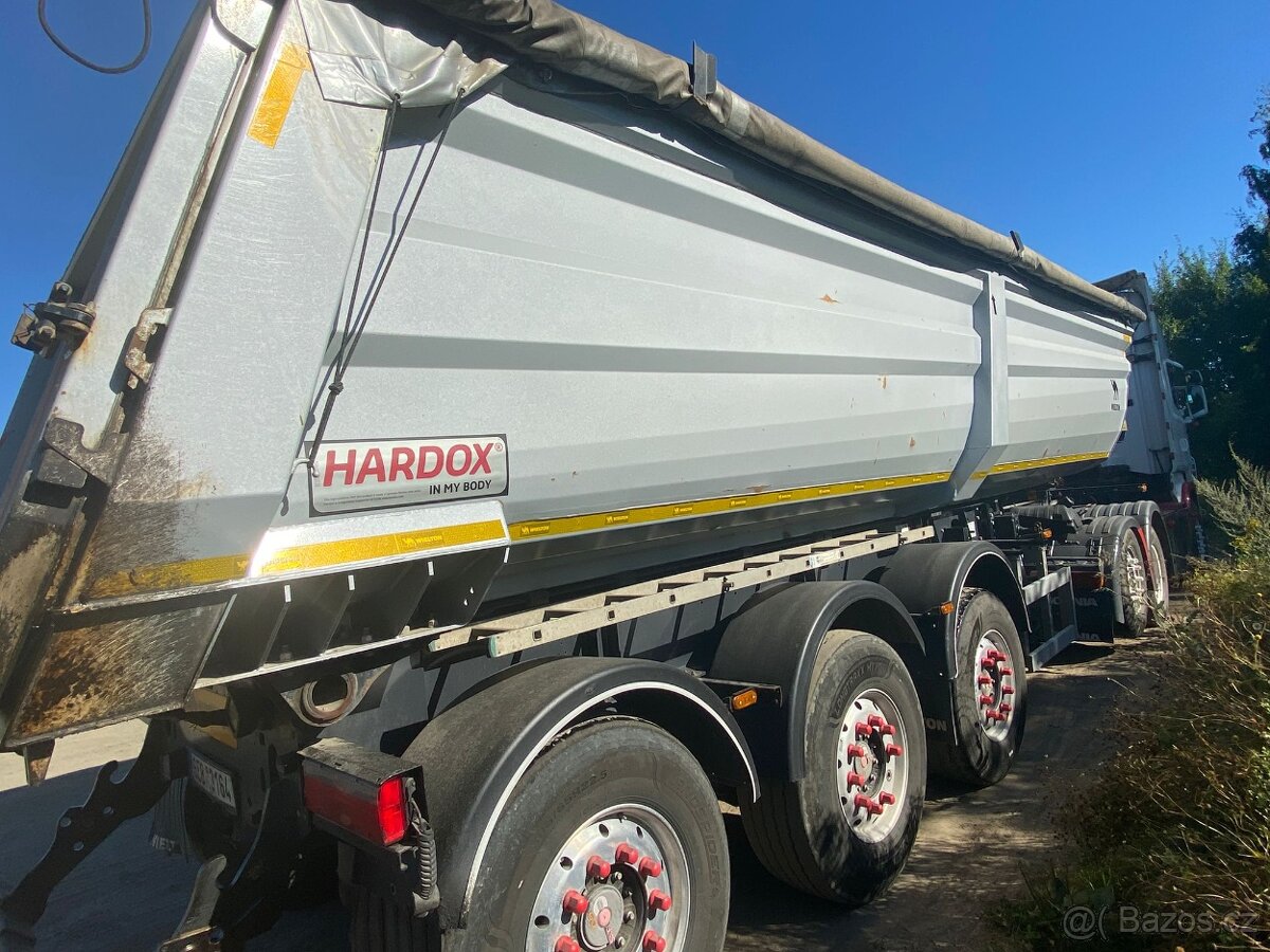 Sklápěcí návěs Wielton 2022 28m² hardox - 2