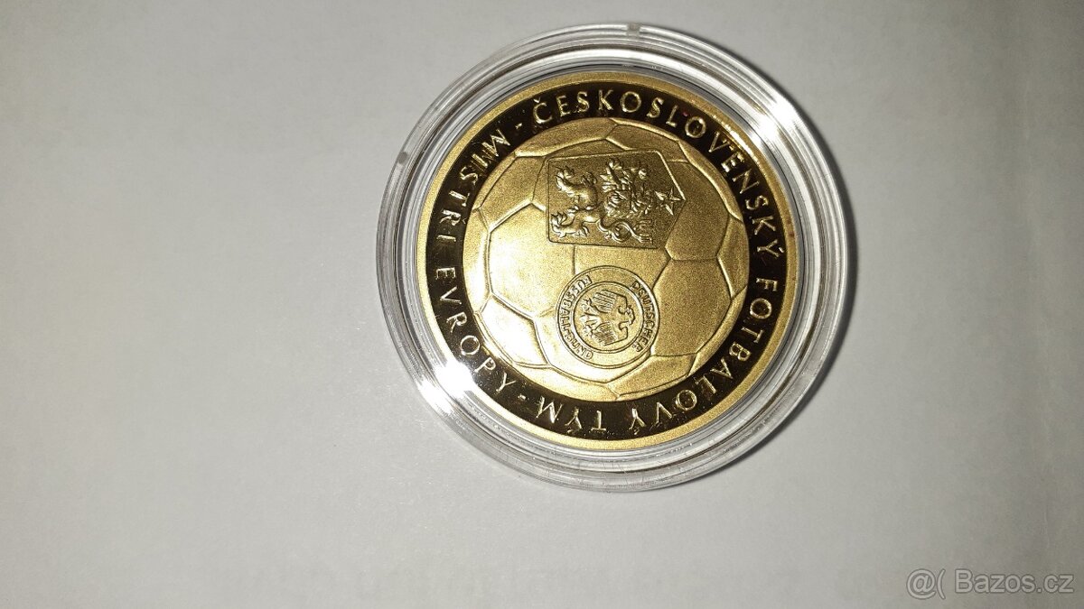 Zlata mince 40 výročí ME v Belehrade - 2