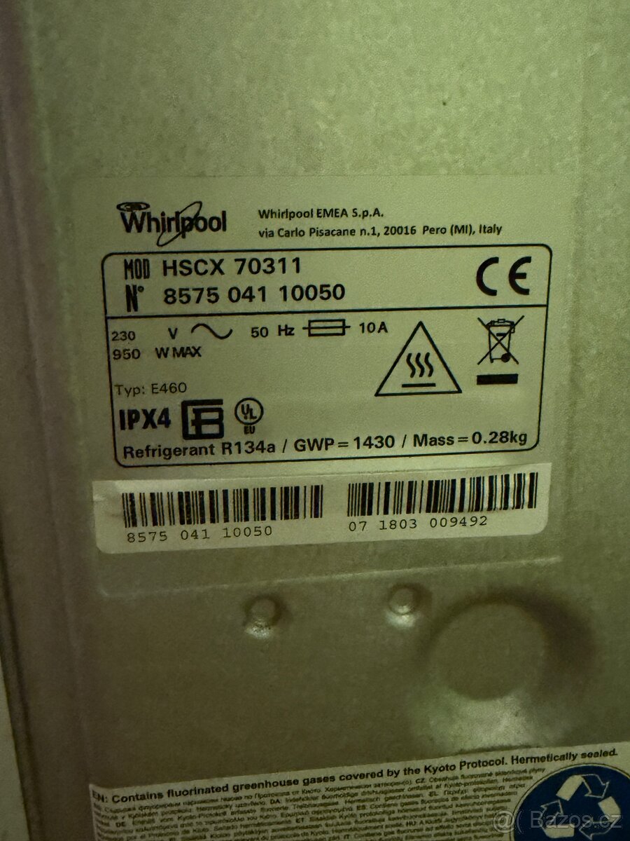 Sušička prádla Whirlpool HSCX70311 - 2