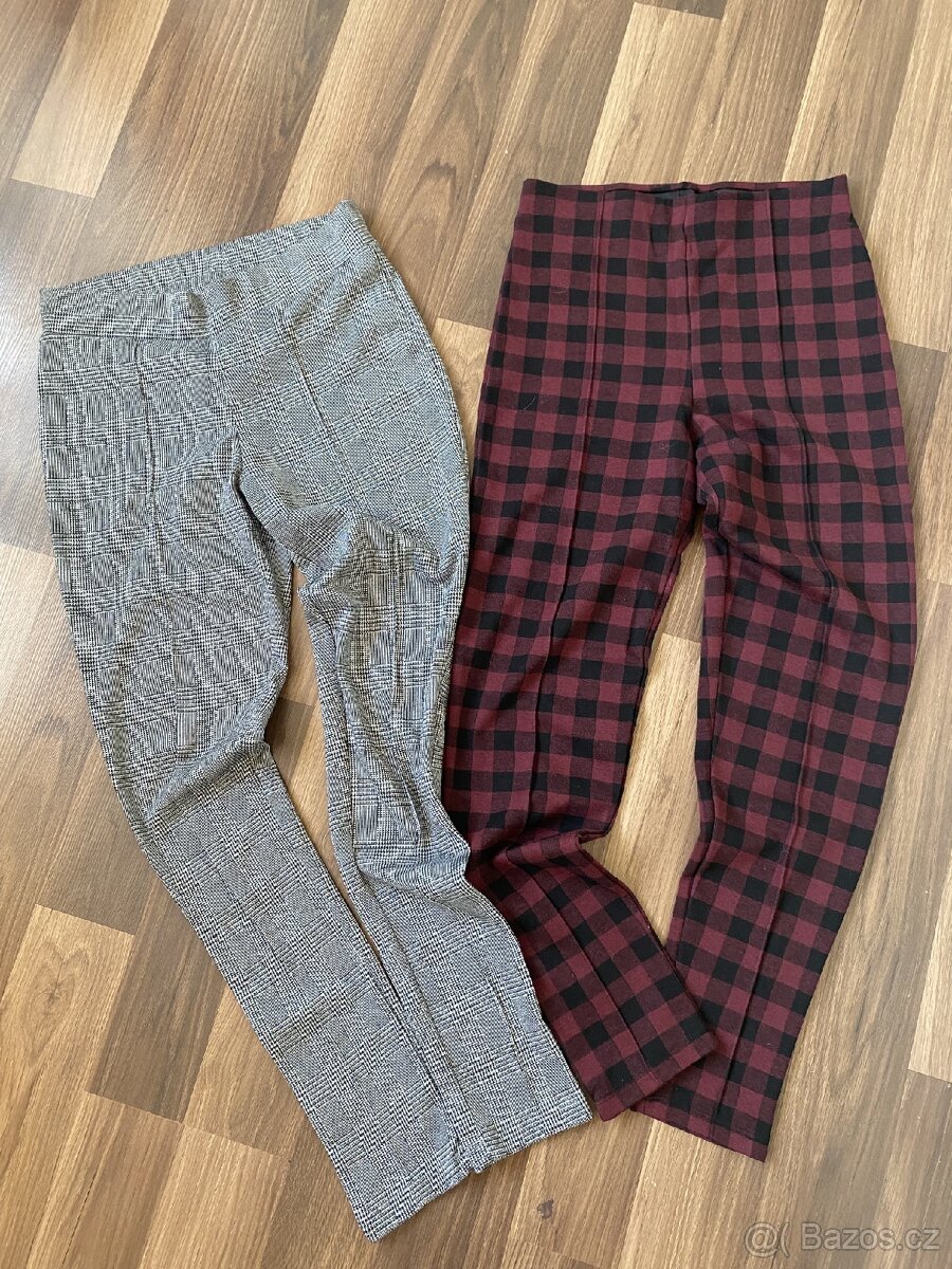 2 x dámské teplejší legíny vel.38/M - 2