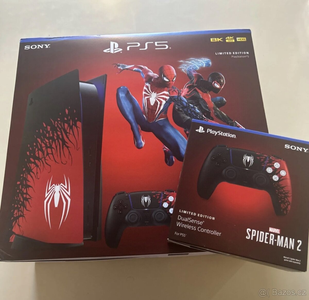 Playstation 5/PS5 + ovladač Spiderman + WD Black SN850P 2TB - 2