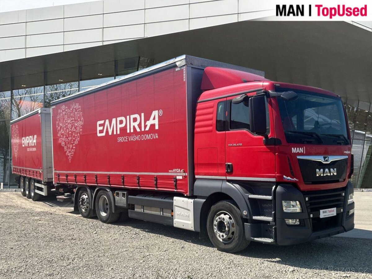 MAN TGX 26.470 6x2 - souprava - 2