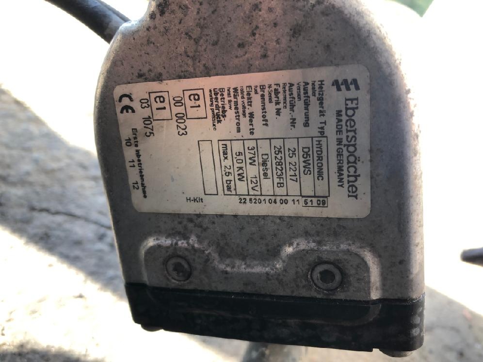 Nezávislé topení eberspacher - 2