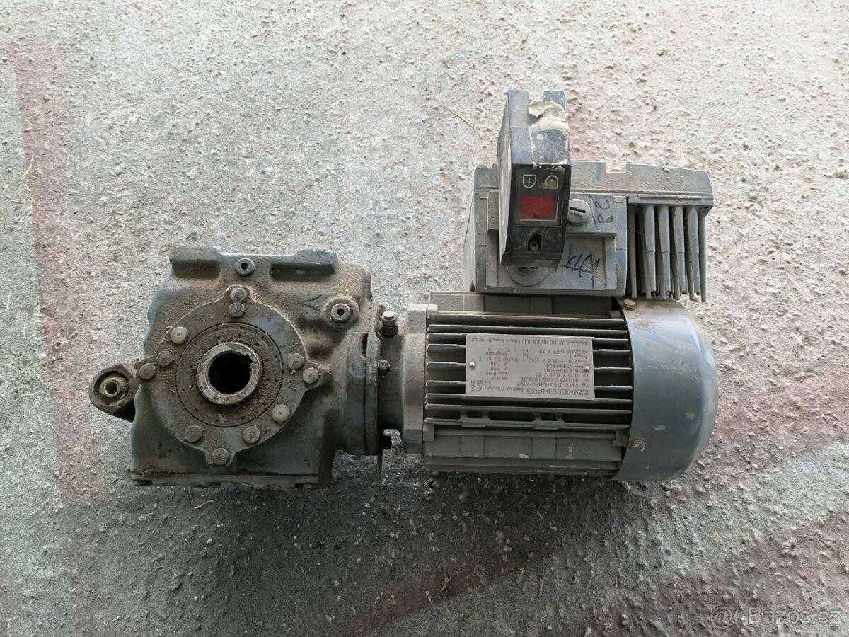 Elektromotory s prevodovkou 0,75 kW / 380V - 2