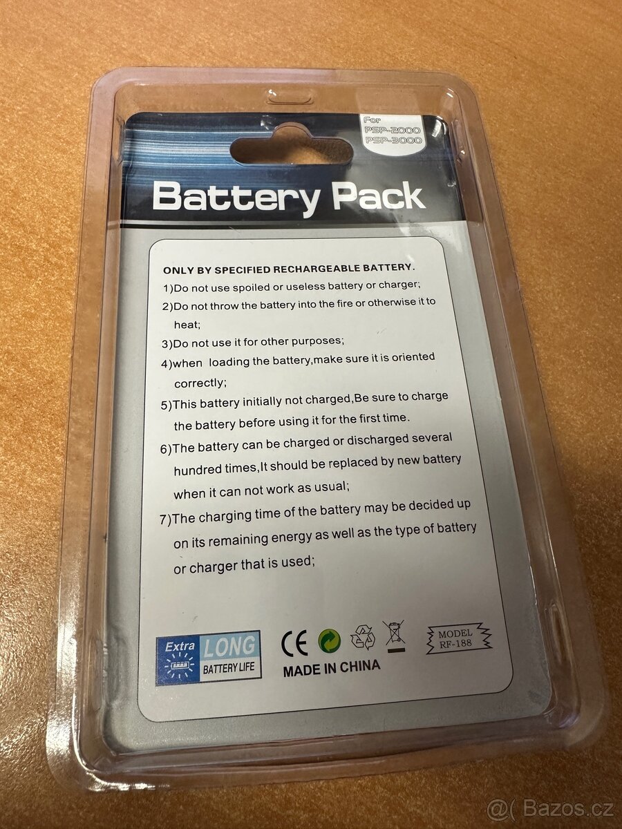 Baterie na PSP 2000/3000 - 2