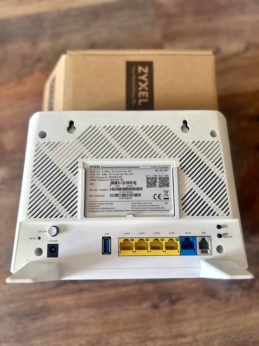Wifi modem/router Zyxel O2 Gateway - 2