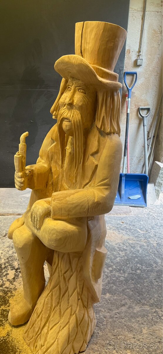 Vyřezávaný vodník - 2