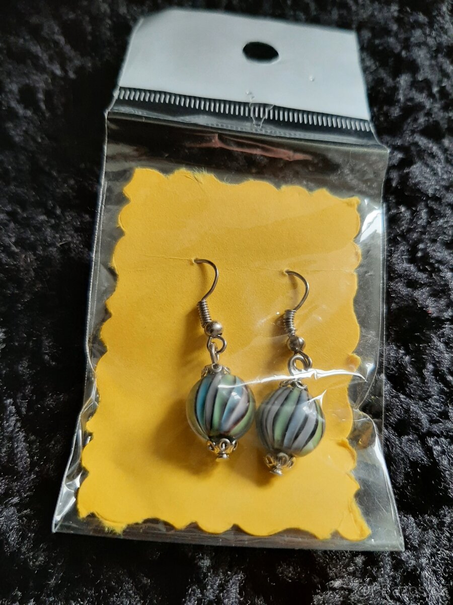 Skleněné náušnice - 2