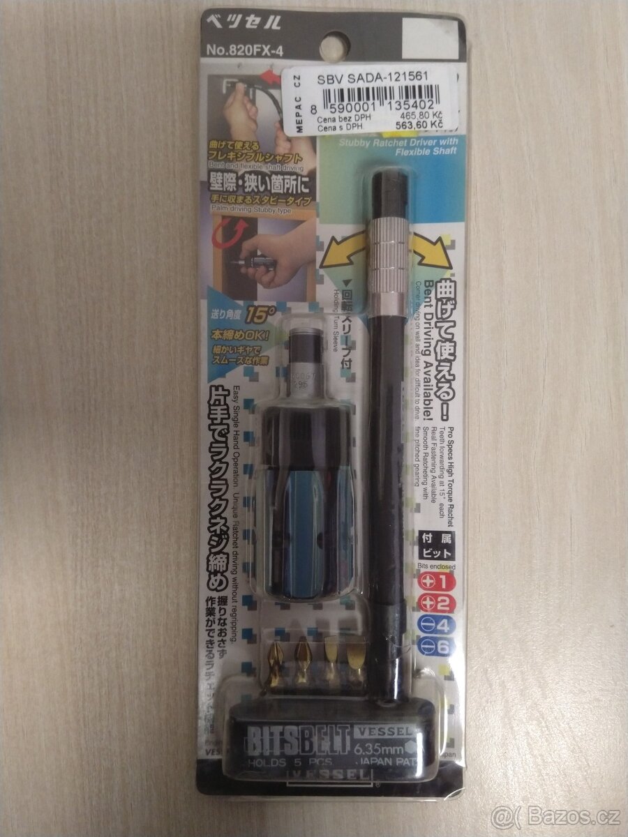 Sada kovových šroubováků 820 FX-4 - 2