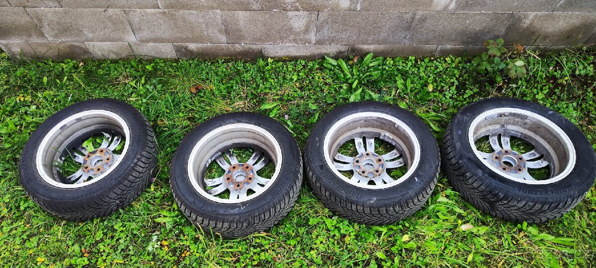 ALU kola + zimní pneumatiky + TPMS senzory - 2